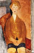 Amedeo Modigliani Boy in Short Pants china oil painting reproduction